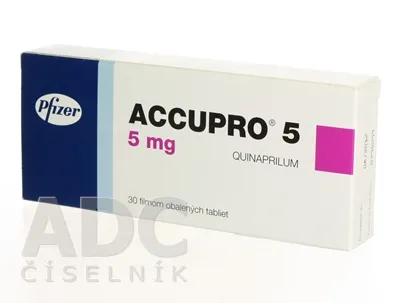 Accupro 5 tablets, film-coated