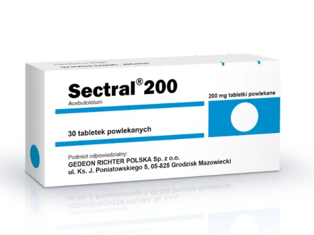 Acebutolol Gedeon Richter comprimidos recubiertos