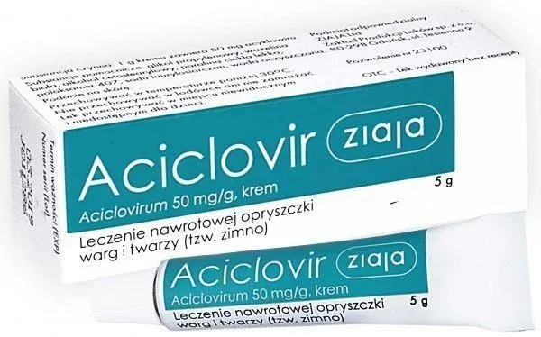 Ацикловир зиайя крем
