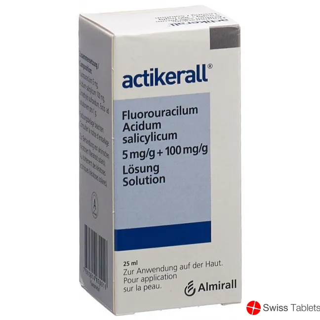 Actikerall solución para la piel