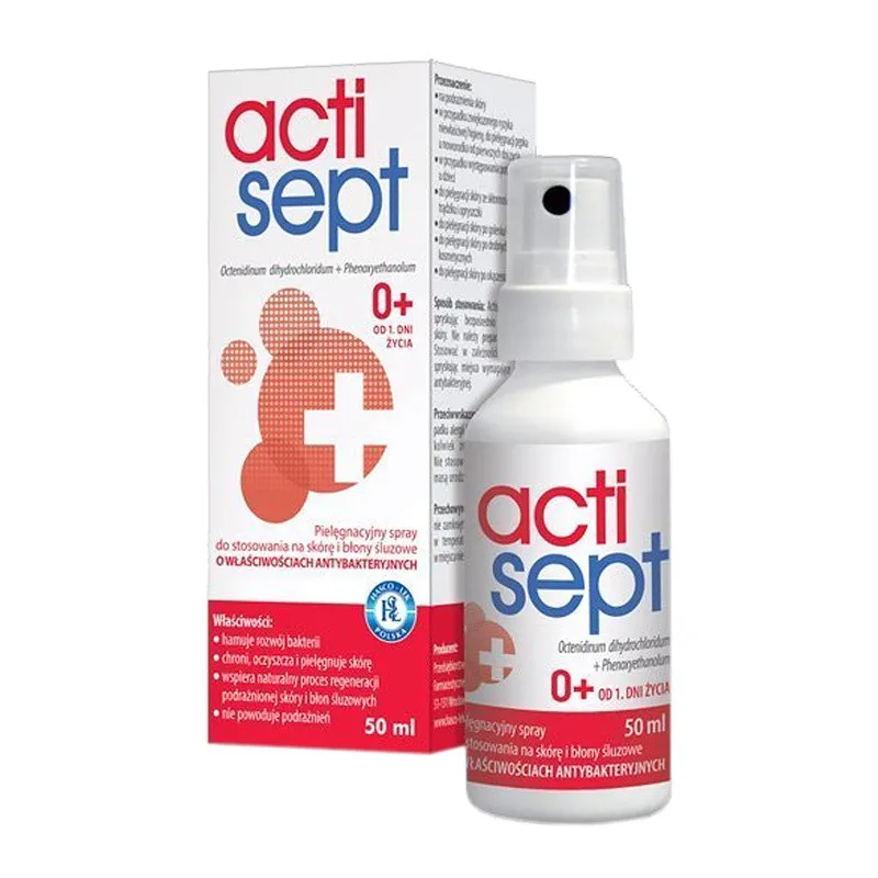 Actisept med spray, topical solution