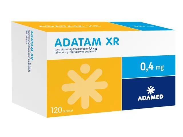 Адатам xr таблетки, с пролонгированным высвобождением
