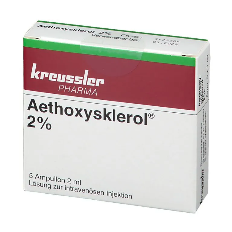 Aethoxysklerol 2% soluzione per iniezione