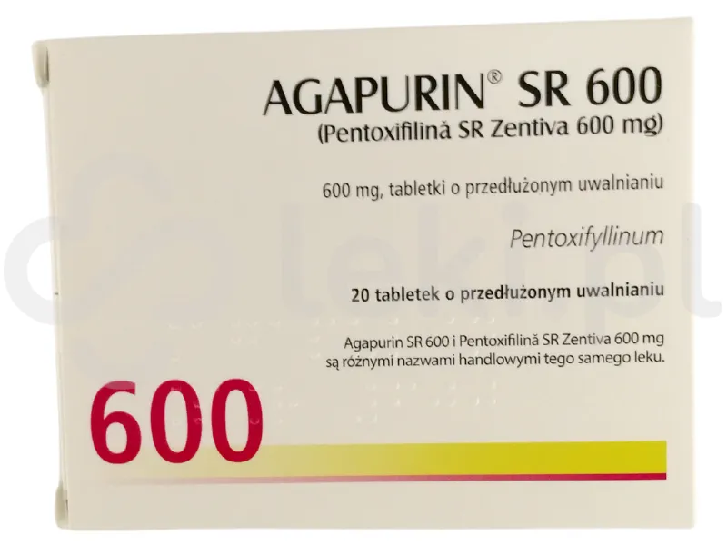 Agapurin SR 600 compresse a rilascio prolungato