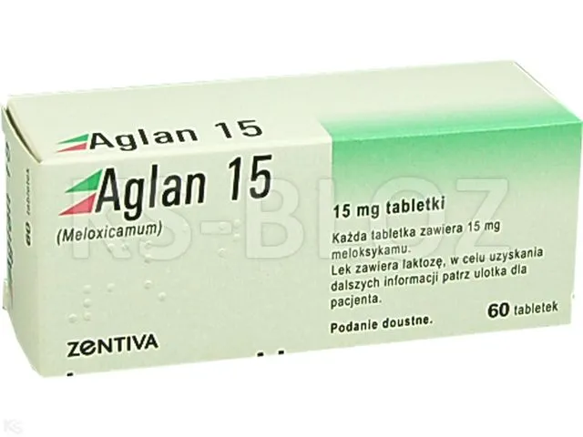 Aglan 15 comprimidos