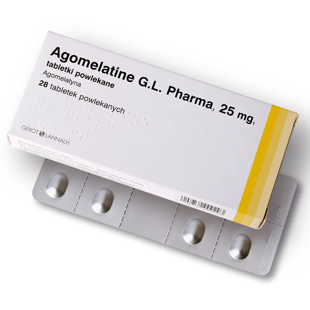 Agomelatine g.l. pharma tablets, film-coated