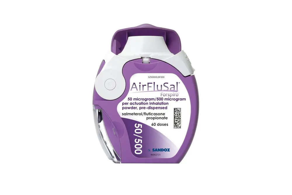 Airflusal aerosol, inhalation suspension