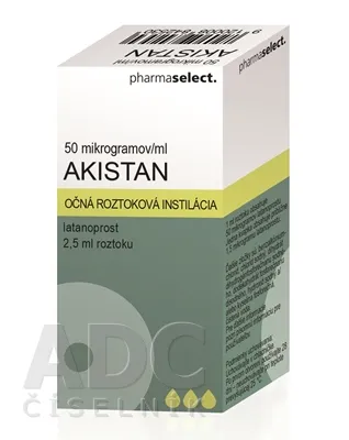 Акистан капли глазные, раствор