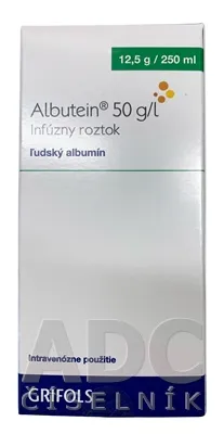 Альбутеин 50 г/л раствор для инфузий