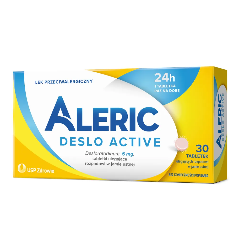 Aleric Deslo Active comprimidos que se desintegran en la cavidad bucal