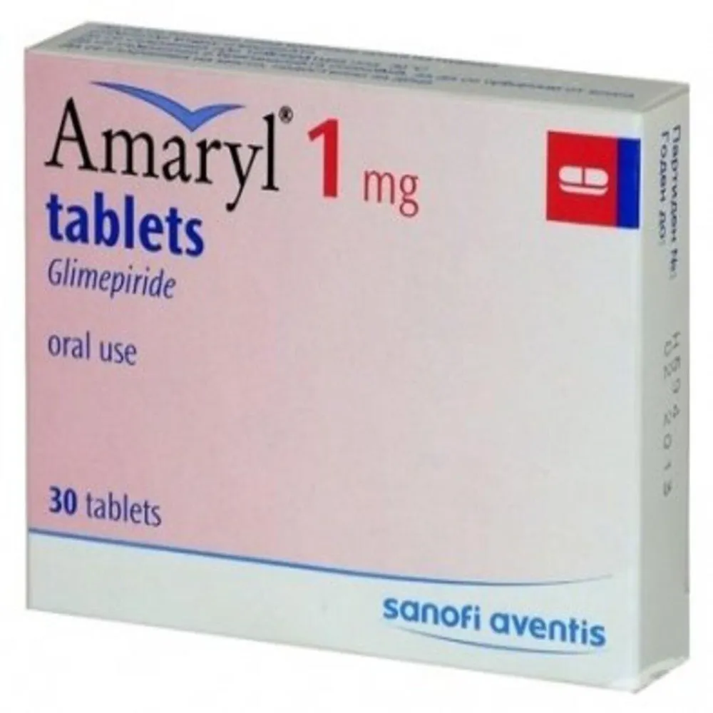 Amaryl 1 comprimidos