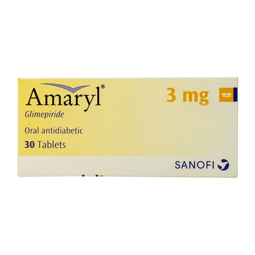 Amaryl 3 tablets