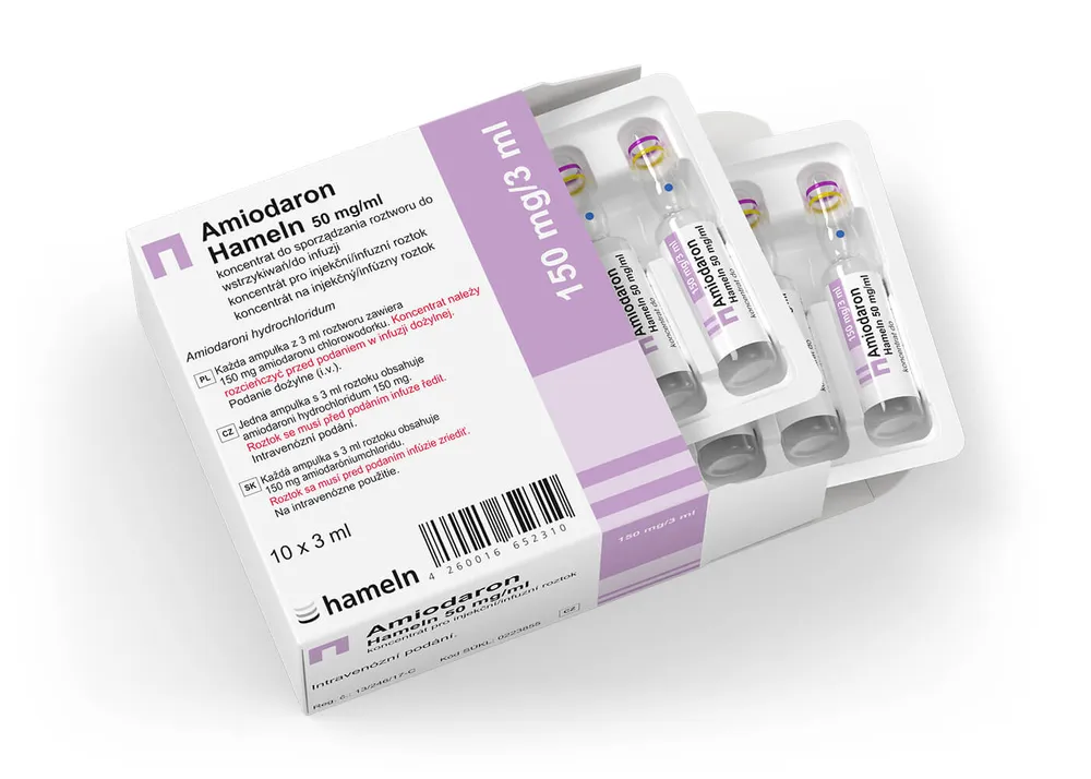 Amiodarona hameln soluzione per iniezione o infusione, concentrato
