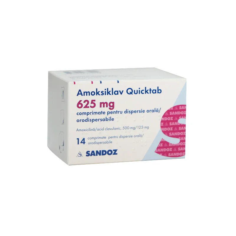 Amoksiklav Quicktab 625 mg sospensione, orale