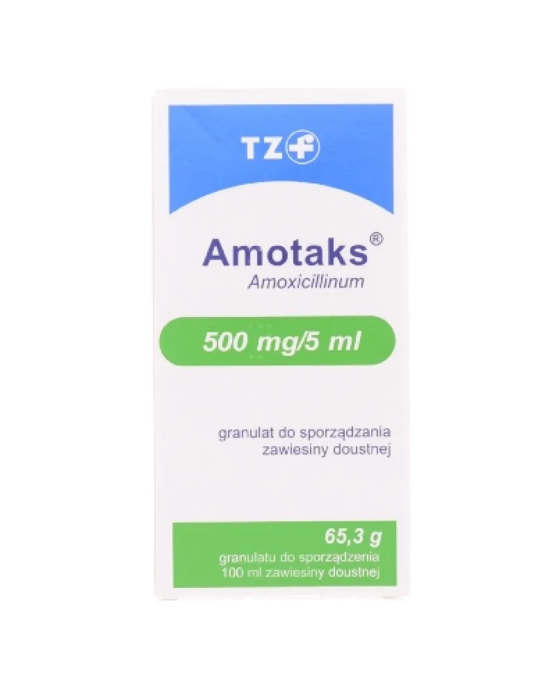 Amotaks polvo para preparación de suspensión oral