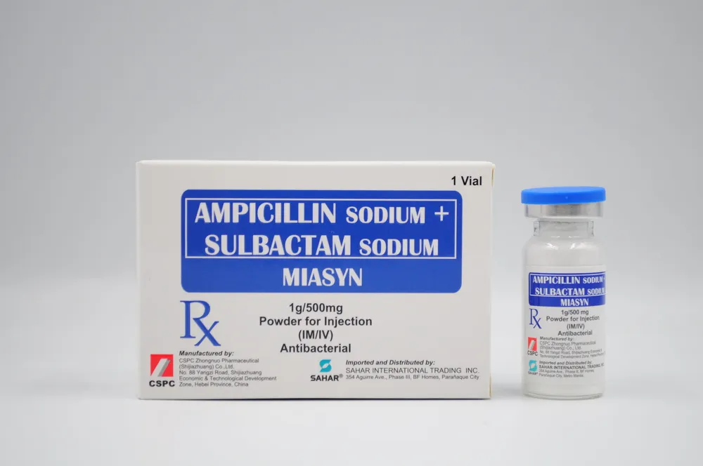 Ampicilina/sulbactam TZF polvo para preparación de solución para inyección y perfusión