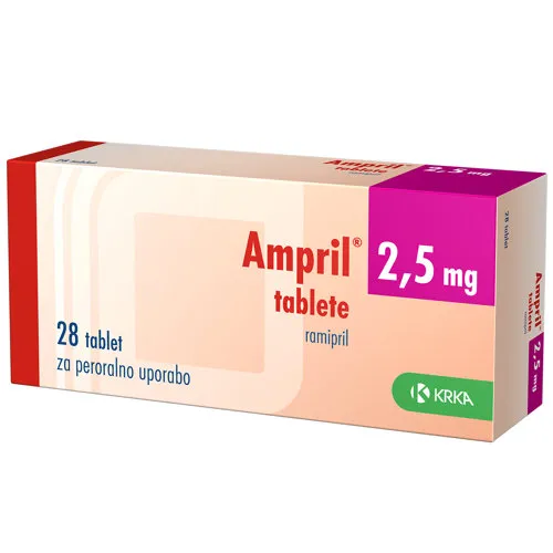Ampril 2.5 mg tablets tablets