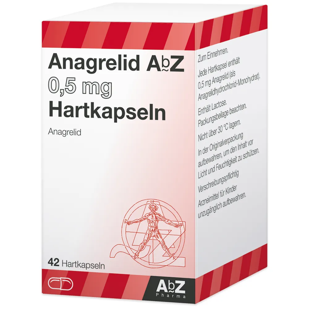 Anagrelid aurovitas capsules, hard
