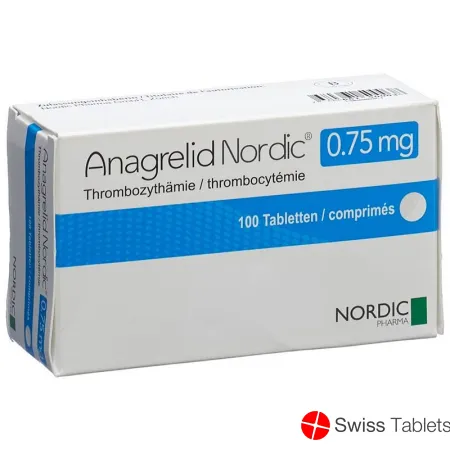 Anagrelid nordic tablets