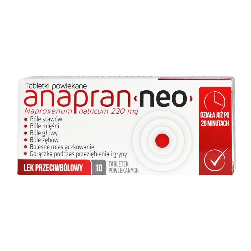Anapran compresse, rivestite con film