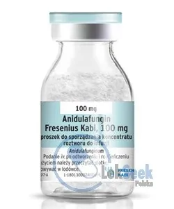 Anidulafungin fresenius kabi powder for preparation of concentrate for infusion solution