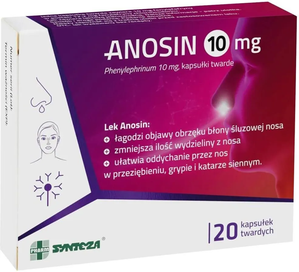 Anosin capsule, dure
