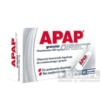 Apap Direct Max granulato, orale in bustina