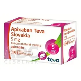 Apixabán Teva compresse, rivestite con film