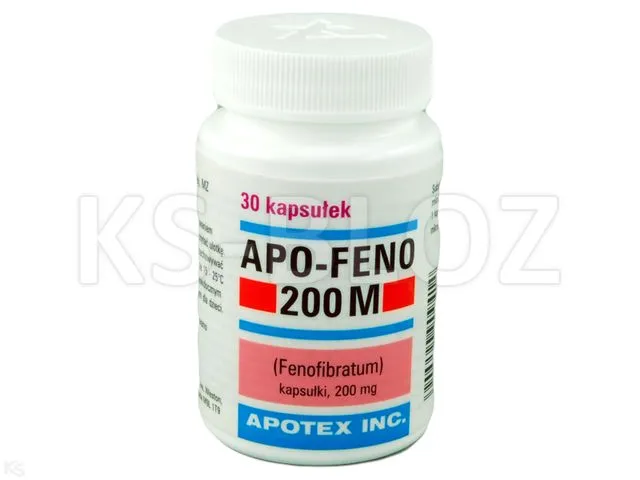 Apo-feno 200m capsules, hard