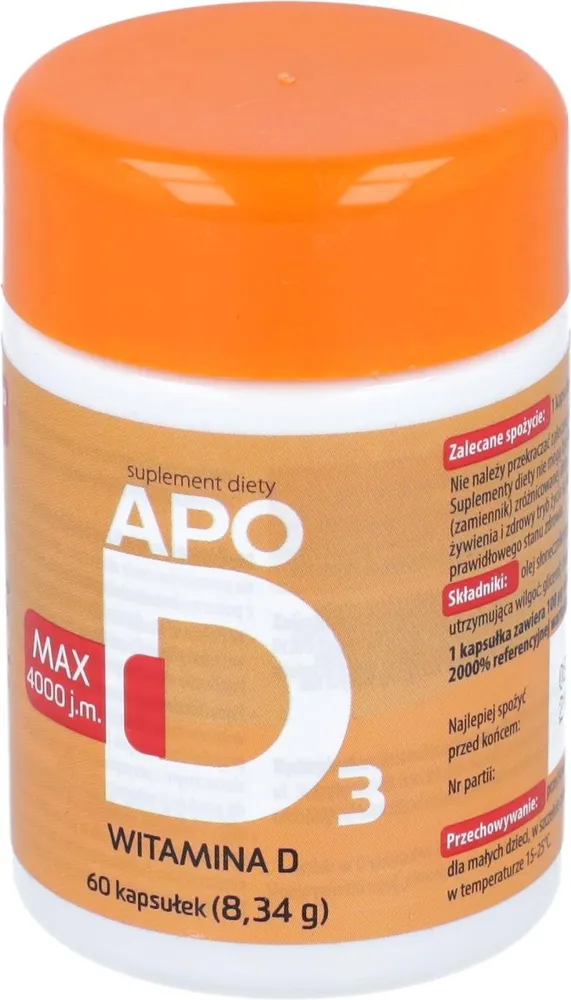 ApoD3 Med capsule molli