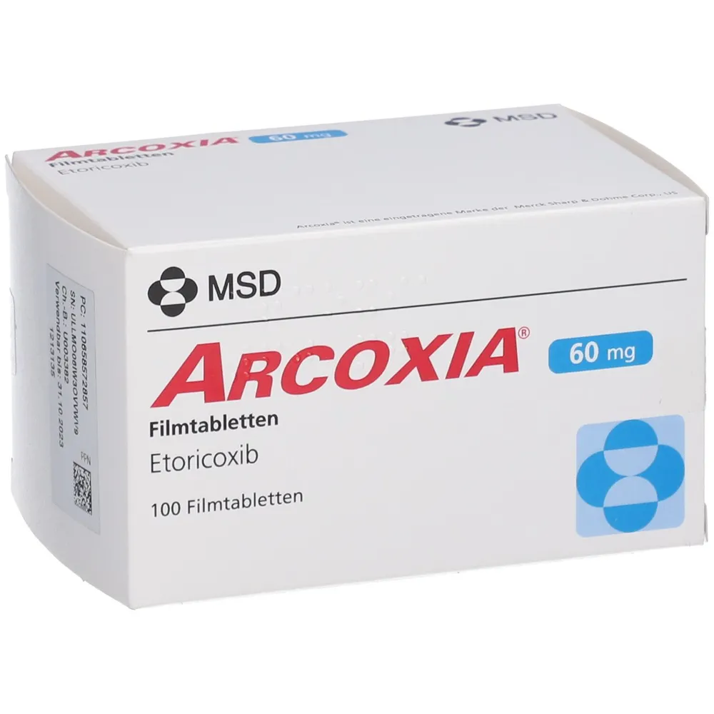 Arcoxia tablets, film-coated