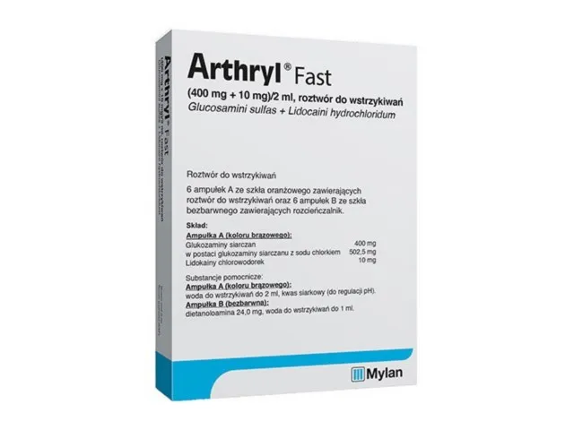 Arthryl Fast solución para inyección