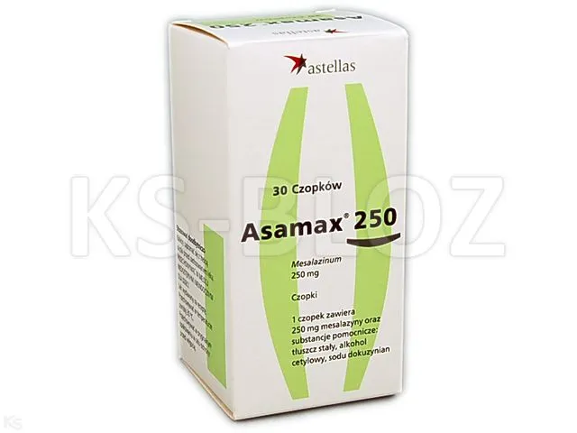 Asamax 250 suppositories