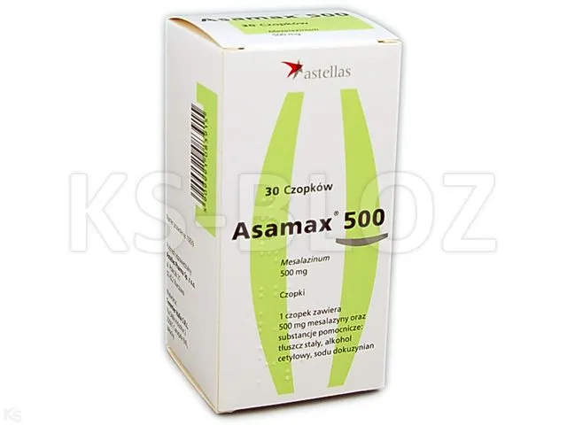 Asamax 500 suppositories
