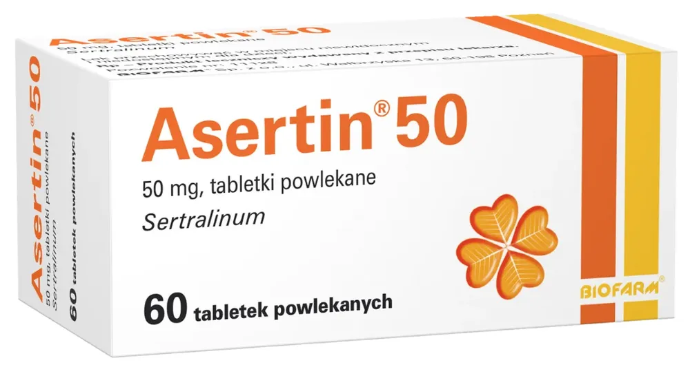 Asertin 50 comprimidos recubiertos