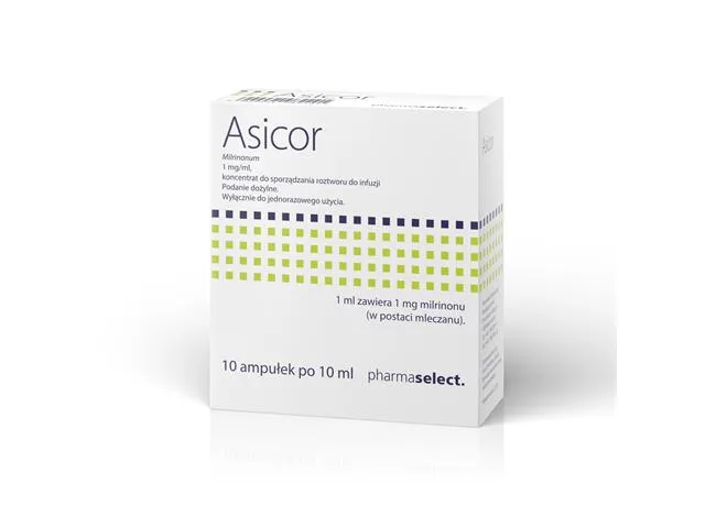 Asicor solution for infusion, concentrate