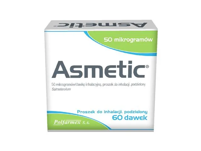 Asmetic polvere per inalazione, divisa