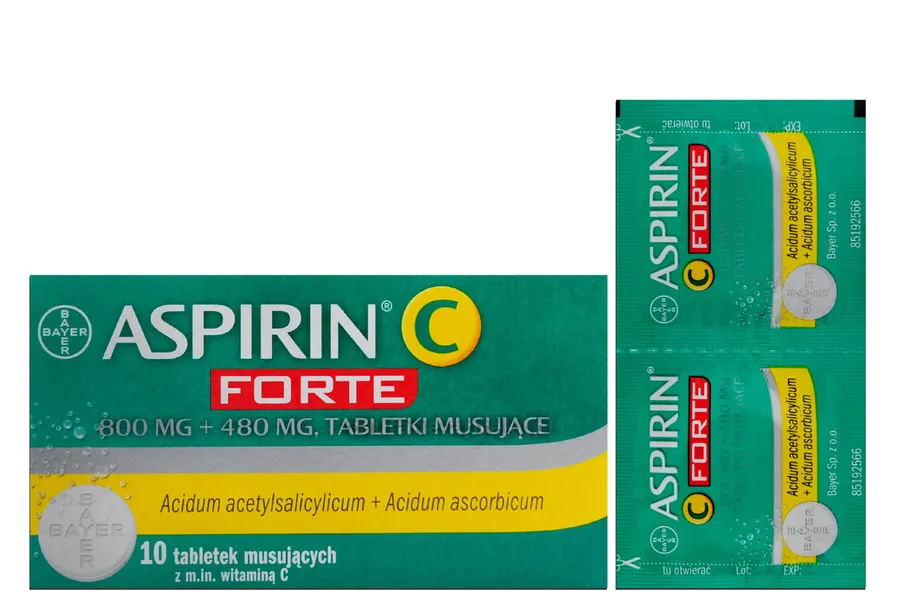 Aspirin c forte tablets, effervescent