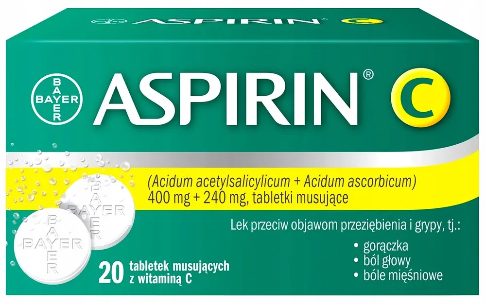 Aspirin C compresse effervescenti