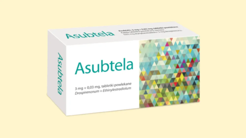 Asubtela comprimidos recubiertos