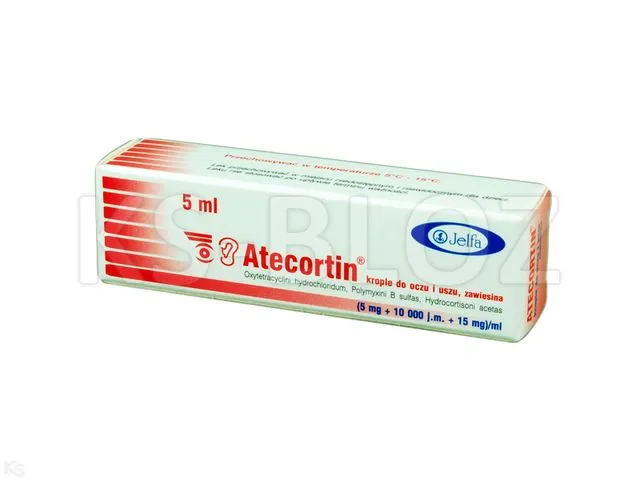 Atecortin gocce, oftalmiczne e auricolari, sospensione