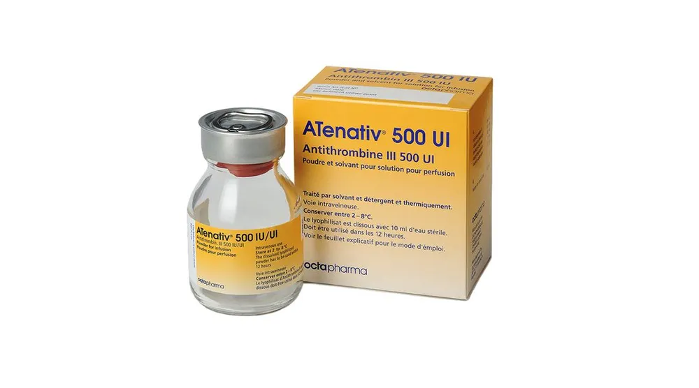 Atenativ polvo y disolvente para preparación de solución para perfusión