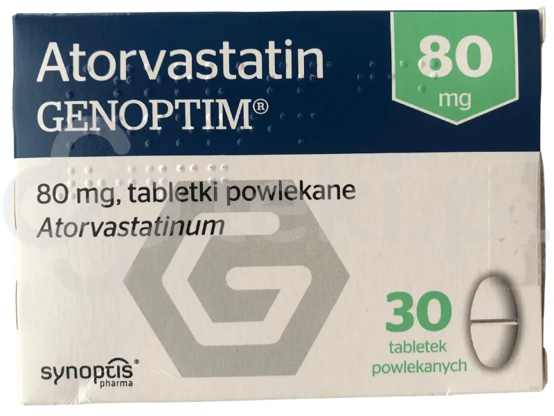 Аторвастатин дженоптим таблетки, покрытые оболочкой
