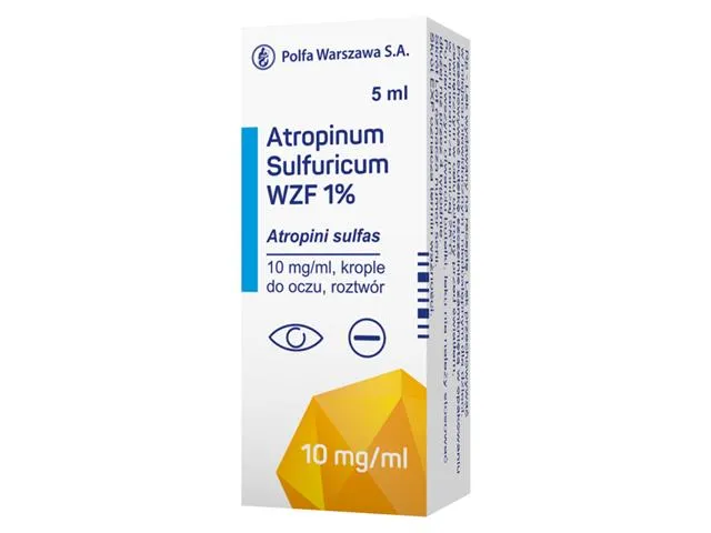 Atropinum sulfuricum wzf 1% drops, ophthalmic solution