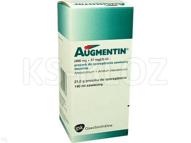 Augmentin mff powder for preparation of oral suspension