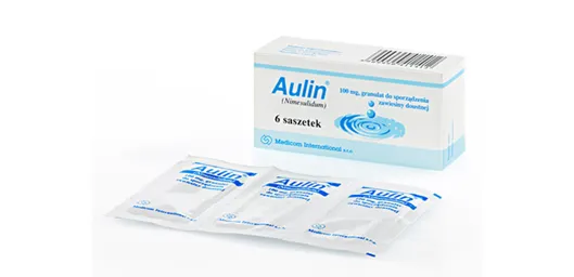 Aulin suspensión, oral para preparación a partir de polvo