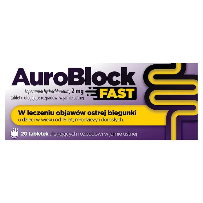 AuroBlock Fast comprimidos que se desintegran en la cavidad bucal