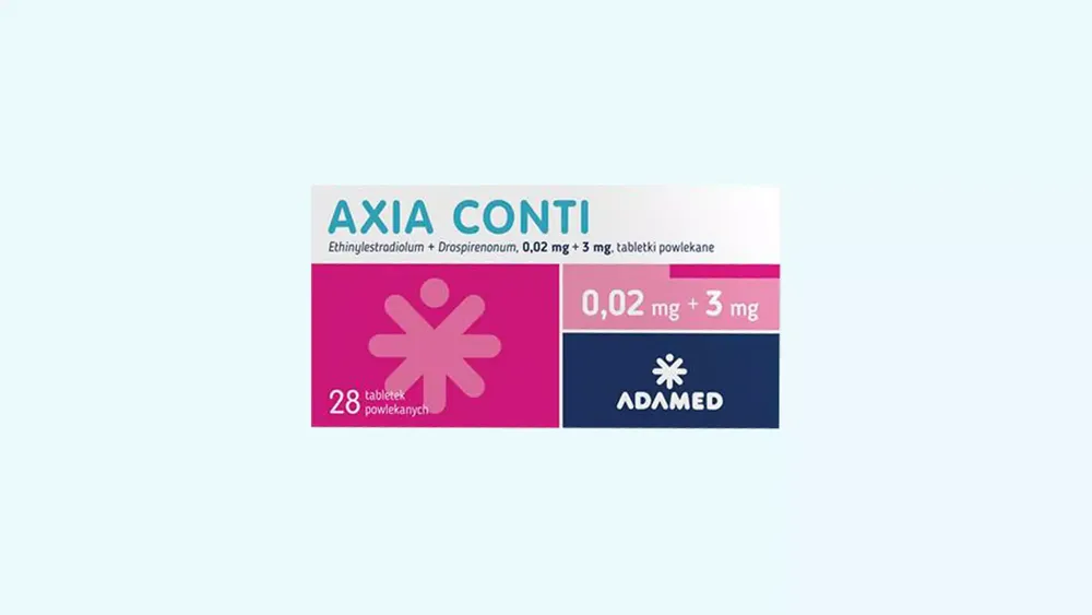 Axia conti tablets, film-coated