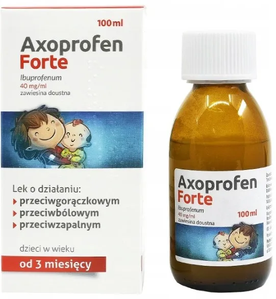 Axoprofen Forte suspensión, oral