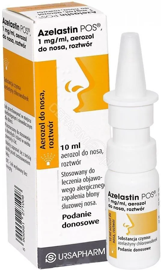 Azelastin POS spray, nasal, solución